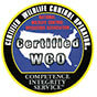 WCO certified badge